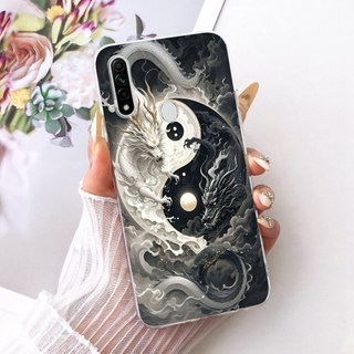 Ốp Lưng Hoạt Hình Cho OPPO A31 2020 Cover CPH2015 CPH2073 CPH2021 CPH2029 CPH2031 OPPO A8 Cool Dragon Lion Soft Slim Phone Case