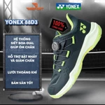Giày Cầu Lông Yonex 88D3 Đen Xanh Chính Hãng - Form Rộng Êm Ái, Khóa BOA Chắc Chắn, Bám Sàn Vượt Trội - Nhẹ — ảnh 1