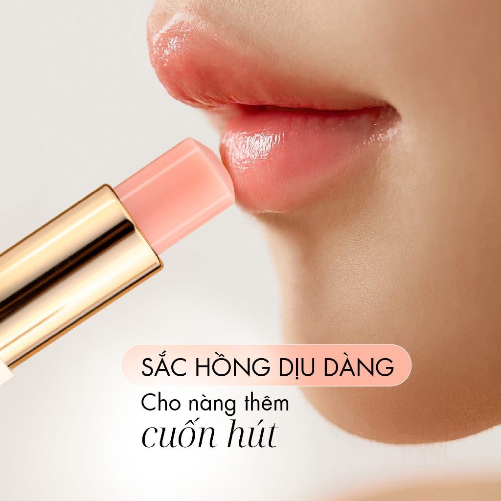 Son Dưỡng Môi Cao Cấp Daliv Silky Glow Màu Hồng Dưỡng Ẩm Làm Mềm Môi Giảm Nứt Nẻ 4.5g