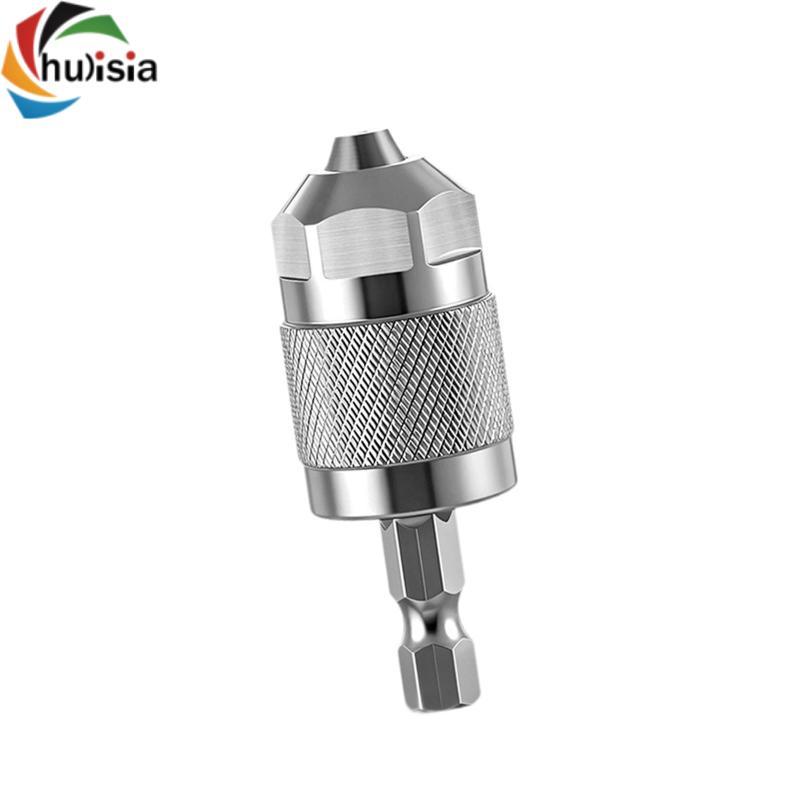 [chulisia] Đầu khoan Mini 3 tia phát hành nhanh, Bộ chuyển đổi tuốc nơ vít, Đầu khoan tháo nhanh có chân lục giác