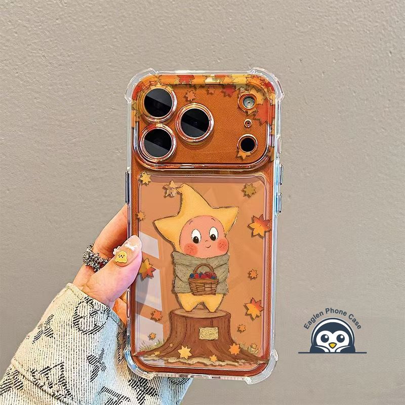 Ốp Điện Thoại Mùa Thu Ngôi Sao Dễ Thương Cho Không Có Điện Thoại 3 3A Pro 2 2A Plus CMF Điện Thoại 2 Pro 1 5G 4G Vỏ Bốn Vỏ Chống Rơi Trong Suốt Mềm