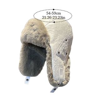 Mũ Bomber Highviewls, lông thú giả và da mềm mại, ấm áp cho cả nam và nữ mùa đông