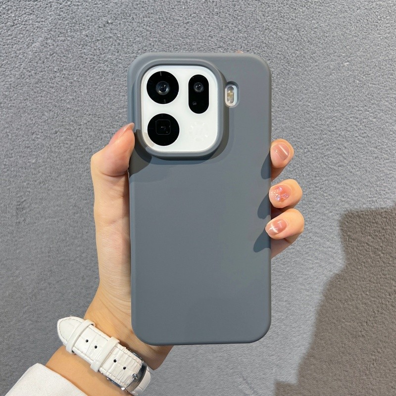 Ốp Điện Thoại Mềm Silicon Lỏng Cổ Điển Cho Oppo Find X9 Pro / X9 Ultra X8 Pro Bảo Vệ Camera Oppo Chống Sốc