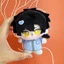 SY Link Click Lucas Charles Rin Búp bê cotton 10cm có kẹp tóc trên đầu đồ chơi sang trọng cho bé gái
