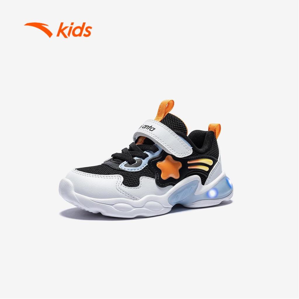 ANTA Kids Flash Shoes Giày Tập Đi Thể Thao Bé trai 3125D0006 Size 22-27. Êm Nhẹ, Thoáng Khí Dễ Vận Động