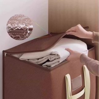Túi dệt MEGOCE, Túi đóng gói di chuyển có dây kéo, Dụng cụ sắp xếp quần áo dung tích lớn chống thấm nước