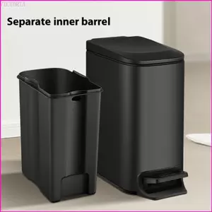 Thùng đựng bàn đạp VIC Quiet 6L không gian Thùng rác nhỏ bằng thép Carbon hiệu quả cho góc hẹp