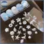 Hoeaden 3D Khuôn Silicon Móng Tay Nghệ Thuật Trang Trí DIY Hoa Mẫu Khuôn Cho Móng Tay Trang Sức Thủ Công Móng Tay Trong Suốt Khuôn Dụng Cụ VN