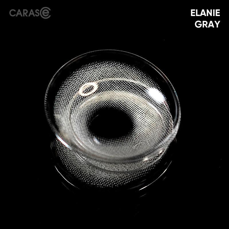 [1 chiếc] Kính áp tròng khoá ẩm 1 Ngày Màu Xám Tro Ánh Xanh CARASE, Lens cận ELANIE GRAY