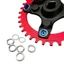 Yoo 10pack Đệm Xe Đạp Dưới Chân Đế Máy Giặt Miếng Đệm Cranks Chainring Adapter