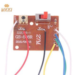 [WUSISI] Bảng thu và phát PCB mạch điều khiển từ xa 4CH RC với hệ thống vô tuyến ăng-ten cho ô tô MỚI