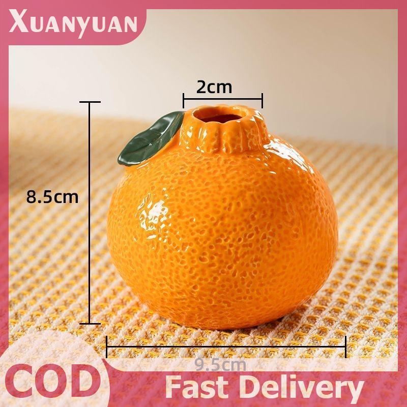 XUAN Cam Hoa Hình Trái Cây Bình Hoa Nhân Dân Bình Nhựa Để Bàn Nghệ Thuật Bình Để Bàn Trang Trí Bunch Centerpieces Trang Trí Nhà VN