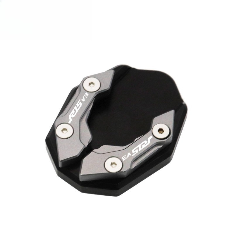 Thích hợp cho Yamaha R15 V3 MT15 XMAX300 / 125 Phụ kiện sửa đổi Hỗ trợ chân Đệm cực lớn Khung bên mở rộng