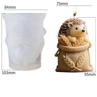 Khuôn nến thơm dễ dàng làm mờ Khuôn nến tự làm đáng tin cậy Dễ dàng làm sạch Dễ thương để làm nến tự làm Trang trí nhà cửa Thạch cao thủ công