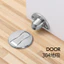 Lỗ thủng Không gỉ 304 Cửa Hút Sàn Hút Từ Tính Mạnh Va Chạm Cửa Chống Va Chạm Cửa Top Khóa Giới Hạn111313