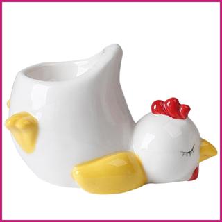 Cốc Trứng Cho Trứng Sôi Mềm Gà / Vịt Săn Trứng Cốc Đựng Đáng Yêu Động Vật Gốm Ngộ nghĩnh Hiển Thị Đứng shopidaevn