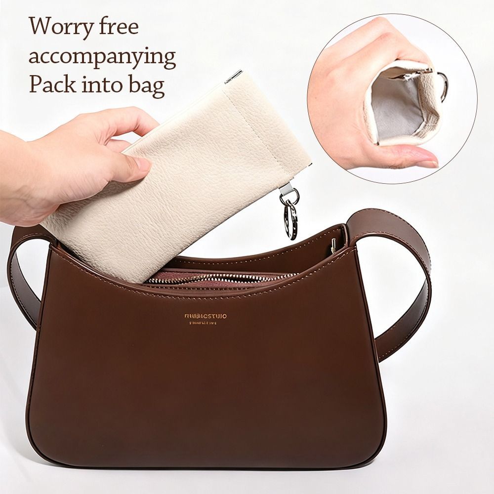 Túi đựng kính FEDAOG, có kính râm đựng tai nghe bằng vải, Túi đeo kính mắt PU mềm chống thấm nước tự động đóng kín di động dành cho du lịch