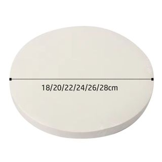 FANIELLAPOWELL 100 Giấy Dầu, Giấy Nướng Tròn Hai Mặt Chống Dính, Giấy Chiên Không Khí Chịu Nhiệt Một Lần Sử Dụng Chịu Nhiệt Độ Sử Dụng Nhà Bếp