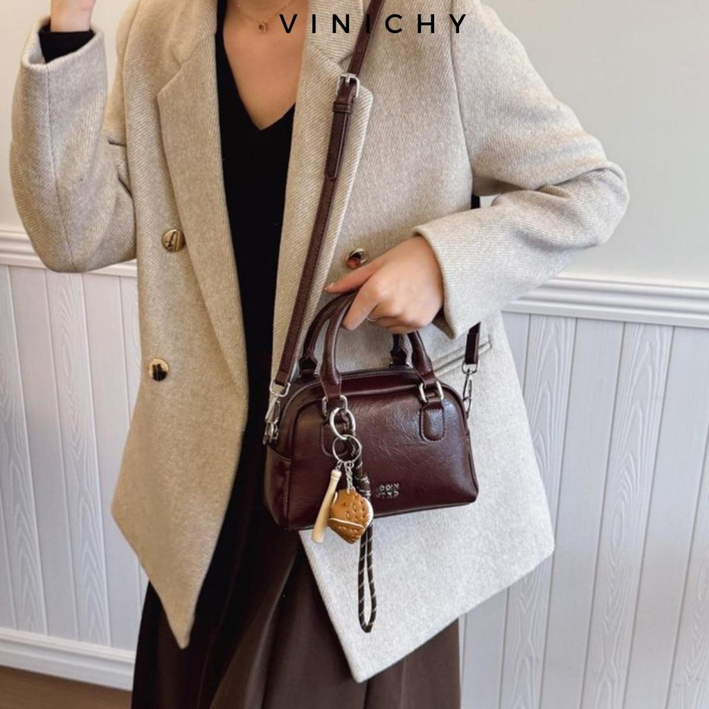 Túi xách nữ đeo chéo, đeo vai VINICHY size 20cm HA814 | BigBuy360 - bigbuy360.vn