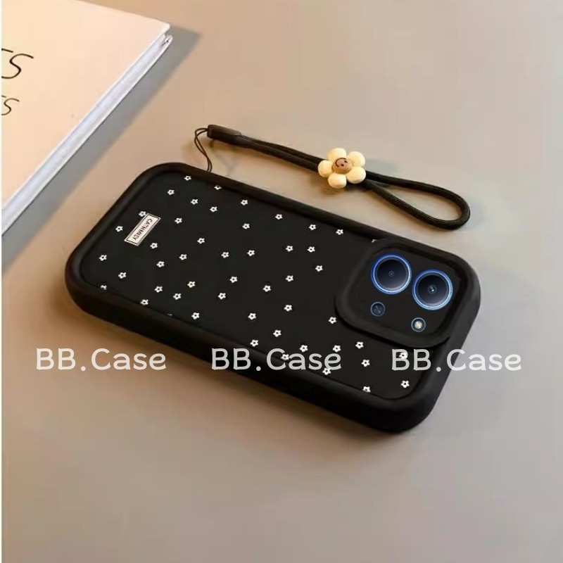 Còn hàng Vỏ OPPO A6 Pro OPPOA6 A5i Pro 4G 5G Mới Tươi Thời trang Hoạt hình dễ thương Hoa Cúc Bao gồm tất cả Vỏ điện thoại chống sốc có dây buộc 2025