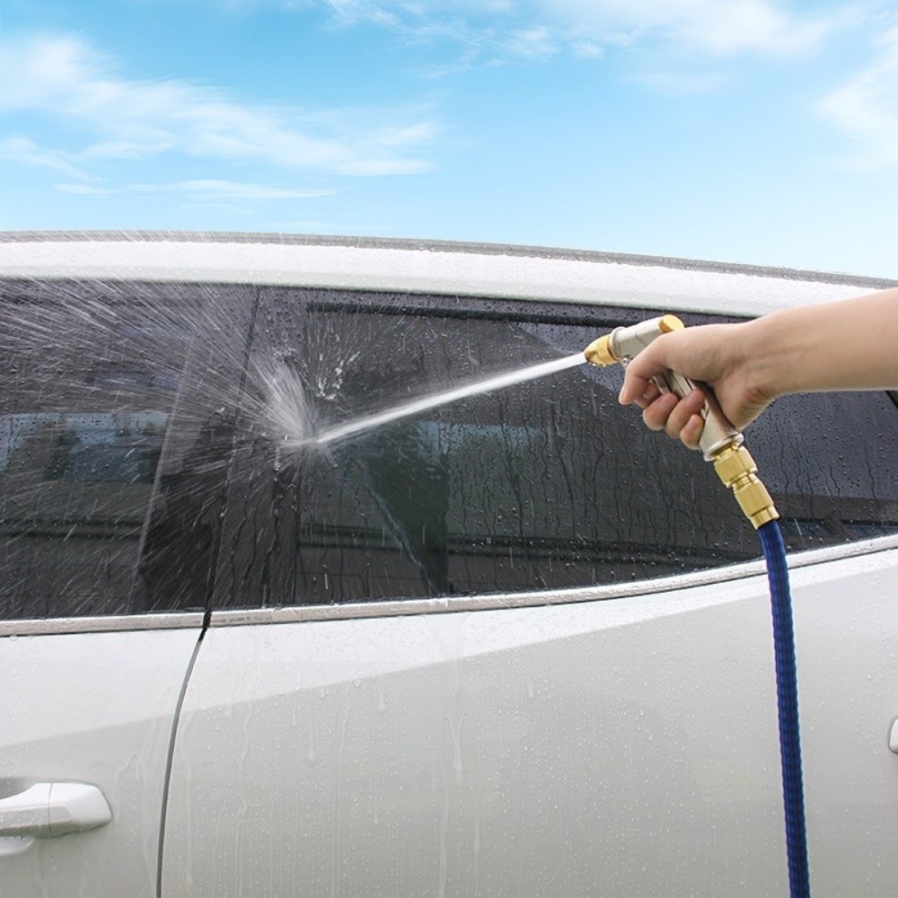 Máy bay phản lực ống nước LACYES, Xịt nước sân vườn bằng hợp kim nhôm áp suất cao, Chế độ phun có thể điều chỉnh hiệu quả di động Làm sạch mạnh mẽ Máy giặt phun nước ô tô Làm sạch sàn