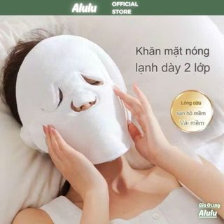 Khăn Mặt Nóng Lạnh 2 Lớp Lông Cừu San Hô Siêu Mềm – Đắp Mặt Nạ, Chườm Mắt Mặt, Spa Tại Nhà Hot Trend 2026