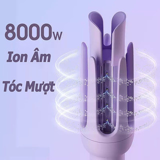 Máy uốn tóc tự động cao cấp bù ion- trục ceramic 32mm VietNam 9Light- Máy uốn xoăn chính hãng