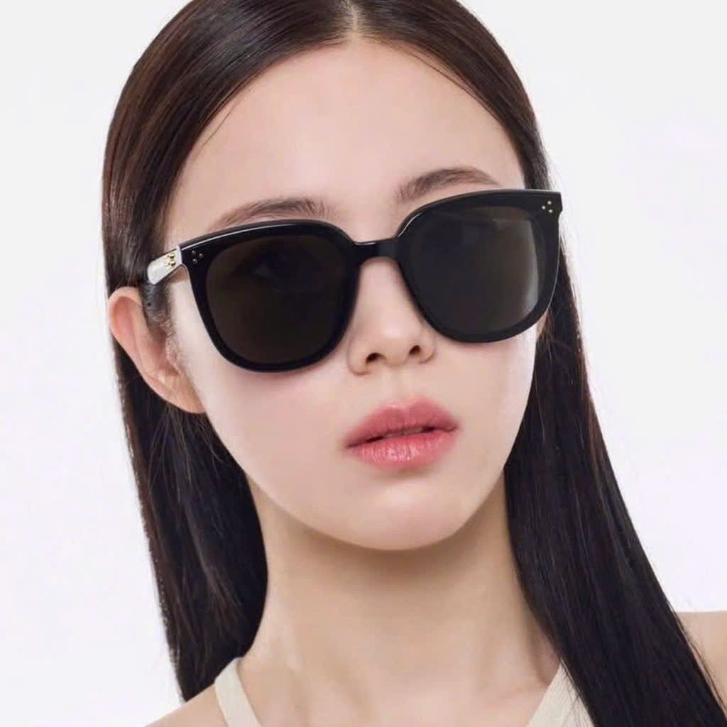 [Auth.entic] [Ảnh thật] Kính Mát G.M.Lady Lang 01 Màu Đen