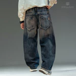 OWLLADE Chó Rách Baggy Quần Jean Cho Bé 12 Tuổi Thanh Thiếu Niên Quần Denim Cho Quần Jean Bé Trai Chống Mài Mòn Z1266 Màu Xanh C03 4T-1 — ảnh 5