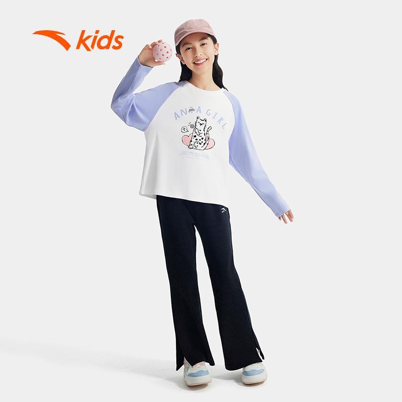ANTA KIDS Áo Phông Dài Tay Bé Gái ANTA Kids 3625C8401