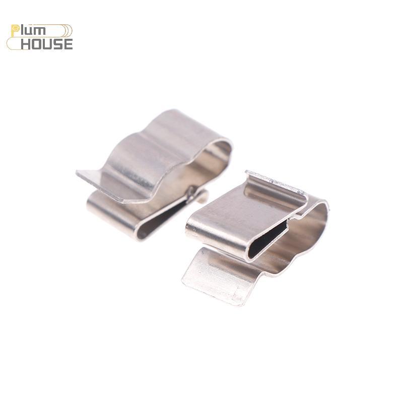 PlumHOUSE 50 Chiếc Bạc Chất Lượng Cao Mới Năng Lượng Mặt Trời PV Cáp Kẹp Kẹp Dây Thép Không Gỉ Kẹp Cáp Tổ Chức VN