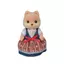 Sylvanian Families Doll [Caramel Dog Family] FS-35 ST Mark Certified, for ages 3 and up, Toy Dollhouse, EPOCH