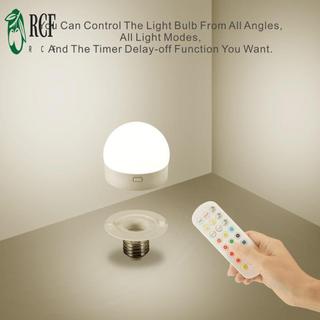 Đèn ngủ LED điều khiển từ xa - Đèn pin có thể điều chỉnh độ sáng 15 màu