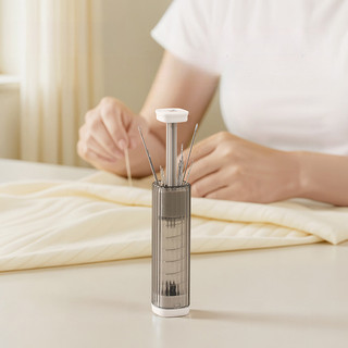 Hộp đựng kim và ren / ống kim và ren cầm tay / bộ dụng cụ kim và ren may tay / hộp kim ép và lưu trữ hút từ tính đa chức năng.