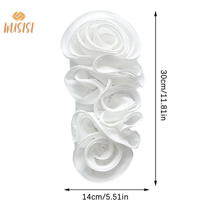 Miếng dán trang trí 3D DIY hình hoa, phù hợp làm phụ kiện ngực áo hoặc váy cưới