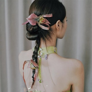 1 Cái Mới Cổ Điển Trung Quốc Xiuhe Mô Phỏng Hoa Lan Hình Đầu