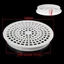TOPTOOLCX Sàn thoát nước, Vỏ thoát nước ban công bằng nhựa chống tắc, Ống thoát nước bẫy lá tròn bền bỉ