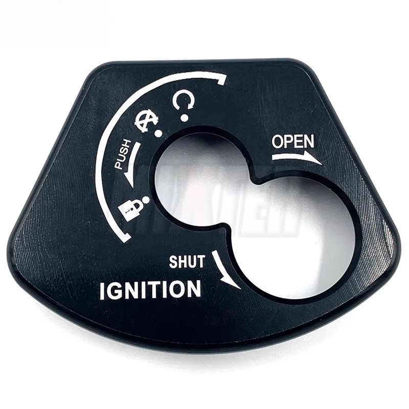 Dành Cho Xe YAMAHA YZF R15 V3 2017-2021 CNC Hợp Kim Nhôm Đánh Lửa Công Tắc Bao Khóa Chìa Khóa Trang Trí Nắp Xe Máy Phụ Kiện