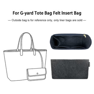 Thích hợp cho Túi Tote G-y Saint Louis Túi lót nỉ Hỗ trợ du lịch Túi đựng ví lót di động
