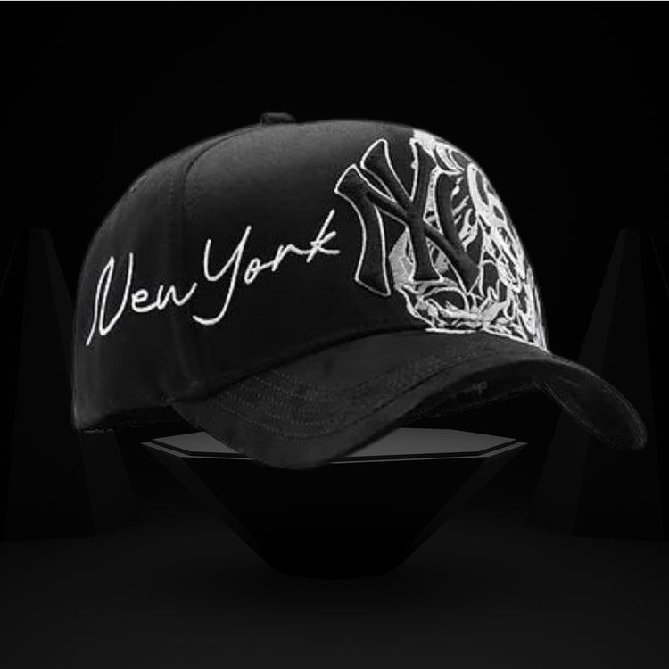 Mũ NY SKELETON DANDY Mái hiên cong Mũ Snapback có thể điều chỉnh được Chip N.F.C được thiết kế đặc biệt có thể quét