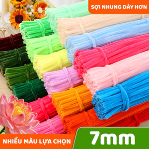 Kẽm Nhung DIY Loại 1 – Set 30 Sợi Kẽm Nhung Làm Cây Thông, Làm Hoa Phù Hợp Handmade