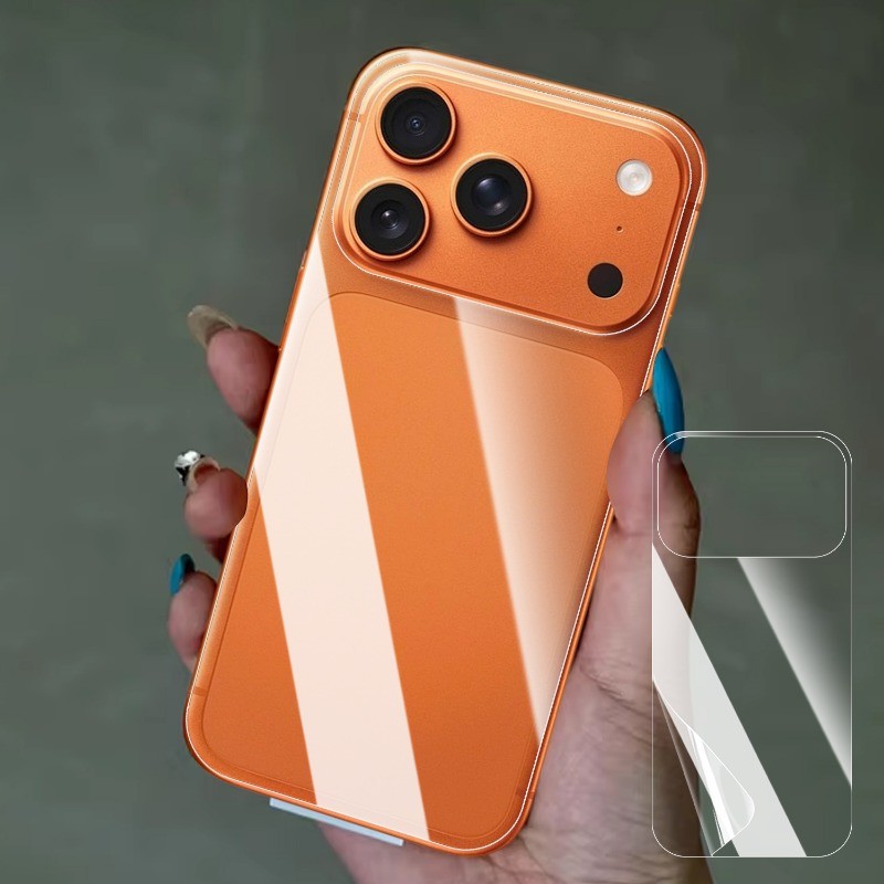 Phim Mặt Sau Thời Trang Cho IPhone 17 Promax - Phim Full Chống Sốc Cho IPhone 17Pro Air - Tấm Bảo Vệ Màn Hình Mặt Sau HD Chống Va Đập