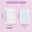 Máy tính xách tay cỡ A7 PPY Journal Planner dành cho ghi chú và nhật ký Viết trang có thể tháo rời