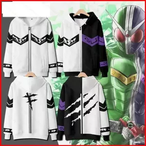 Áo Hoodie 3D Hình Hoạt Hình Kamen Rider, size XXS-6XL