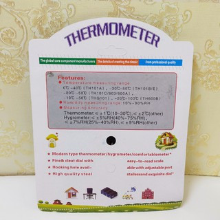 Nhiệt Ẩm Kế Cơ Học Đo Nhiệt Độ Và Độ Ẩm, Dễ Dàng Sử Dụng Trong Nhà, Lò Ấp Trứng, Chuồng Trại, Vườn