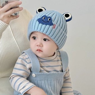 Mùa Thu Đông Hoạt Hình Cho Bé Mũ Len Trẻ Em Mũ Dệt Kim Bảo Vệ Tai Bé Trai Bé Gái Ấm Áp Chống Gió Mùa Đông Mũ Cho Bé