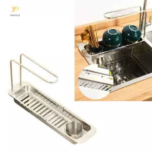 Giá đựng đồ bằng thép không gỉ chống rỉ PPY với thiết kế mở rộng cho tổ chức nhà bếp đa năng