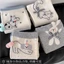 Tất Biểu Tượng Phong Cách Hàn Quốc Chó Con Dễ Thương Chó Mèo Thỏ Preppy Trắng Giữa Cắt Tất