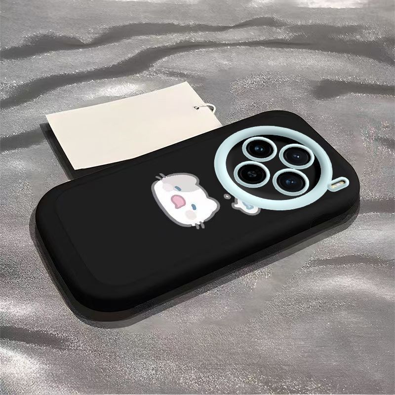 Mèo Con Muốn Cá Nhỏ Cho Vivo X300 Ốp Điện Thoại Bao Gồm Tất Cả Chống Sốc X300Pro Nam Nữ Mới Dễ Thương Silicon Mềm