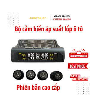 2026 Cảm biến áp suất lốp ô tô TPMS màn hình led màu van ngoài - Bản cao cấp lõi đầu cảm biến bằng đồng-Dễ dàng cài đặt